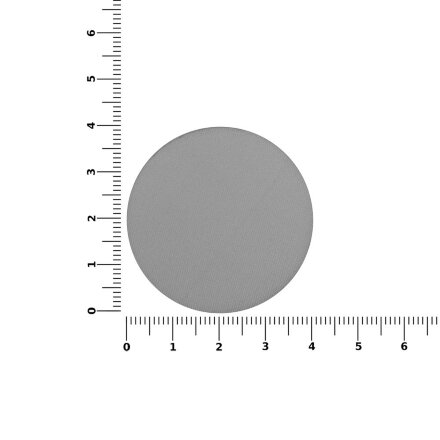 Наклейка тканевая Lunga Round, M, серая