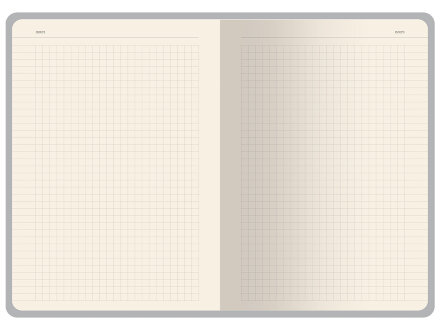 Бизнес-тетрадь А5 Pragmatic Contrast, 40 листов в клетку, черный с салатовым срезом