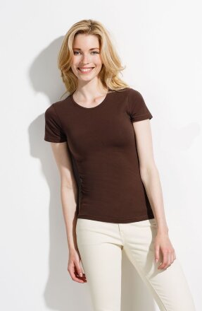 Футболка женская Miami 170, черная Футболка женская Miami 170, черная