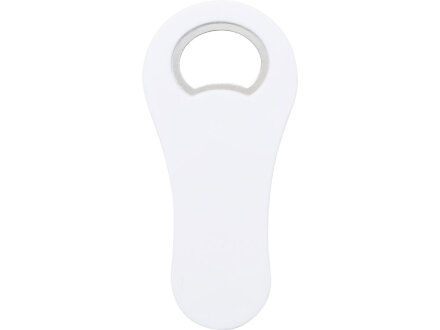 Открывашка для бутылок, с магнитом, белый Открывашка для бутылок, с магнитом, белый