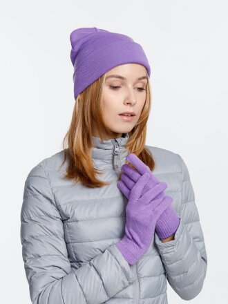 Шапка Urban Flow, фиолетовая Шапка Urban Flow, фиолетовая