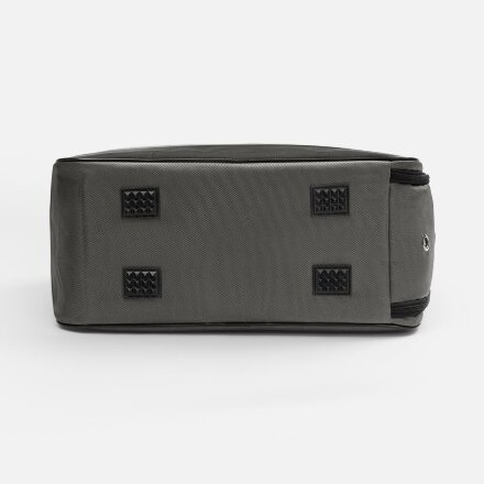 Спортивная сумка Atlantes, серая с черным Спортивная сумка Atlantes, серая с черным