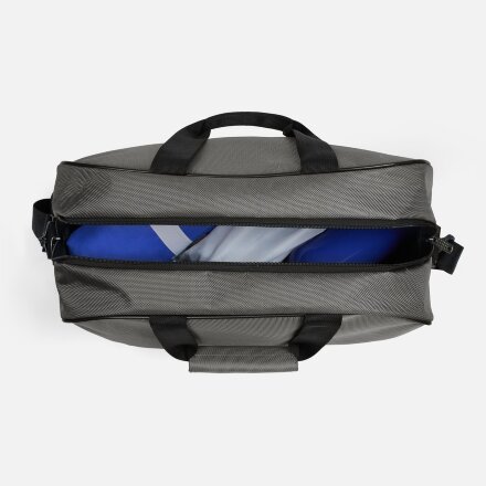 Спортивная сумка Atlantes, серая с черным Спортивная сумка Atlantes, серая с черным