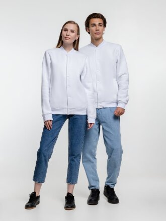 Бомбер Graduate, белый Бомбер Graduate, белый