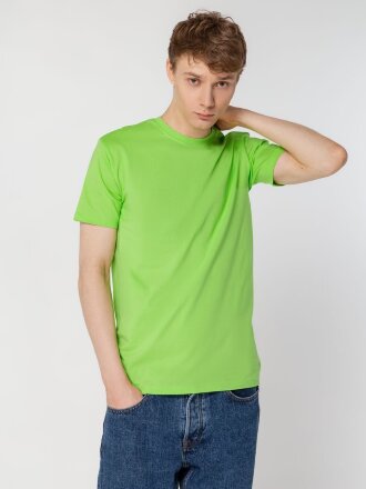 Футболка унисекс T-Bolka 160, зеленое яблоко Футболка унисекс T-Bolka 160, зеленое яблоко