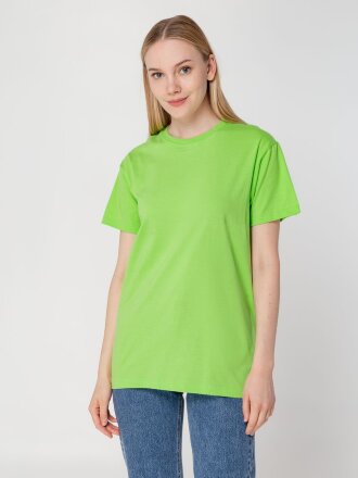 Футболка унисекс T-Bolka 160, зеленое яблоко Футболка унисекс T-Bolka 160, зеленое яблоко