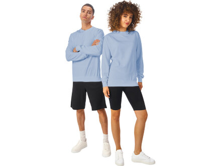 Свитшот Warsaw 220гр, унисекс, небесно-голубой Свитшот Warsaw 220гр, унисекс, небесно-голубой