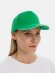 Бейсболка Long Beach, ярко-зеленая с белым Бейсболка Long Beach, ярко-зеленая с белым
