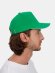 Бейсболка Long Beach, ярко-зеленая с белым Бейсболка Long Beach, ярко-зеленая с белым