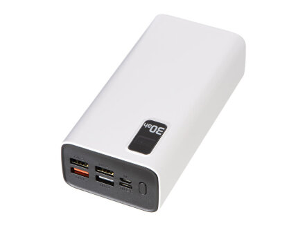 Портативный внешний аккумулятор FAST 30000 White Портативный внешний аккумулятор FAST 30000 White