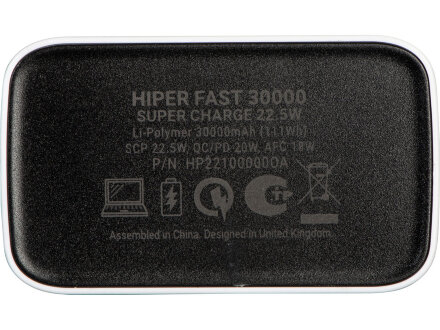 Портативный внешний аккумулятор FAST 30000 White Портативный внешний аккумулятор FAST 30000 White