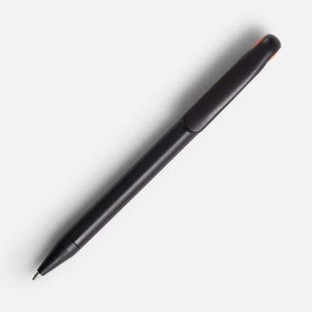 Ручка шариковая Prodir DS1 TMM Dot, черная с оранжевым