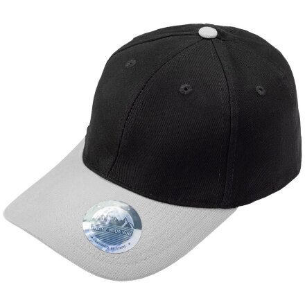 Бейсболка Ben Loyal, черная с серым Бейсболка Ben Loyal, черная с серым