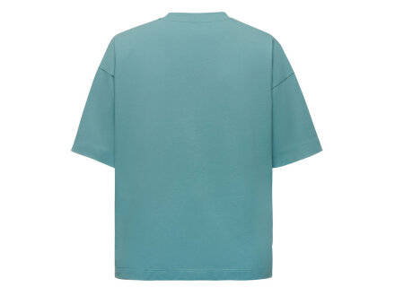 Футболка оверсайз Beta.01 унисекс, пыльный бирюзовый