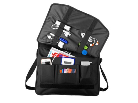 Сумка через плечо Stark Tech для ноутбука 15,6, черный Сумка через плечо Stark Tech для ноутбука 15,6, черный