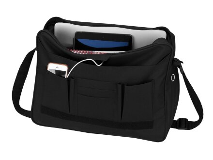 Сумка через плечо Stark Tech для ноутбука 15,6, черный Сумка через плечо Stark Tech для ноутбука 15,6, черный