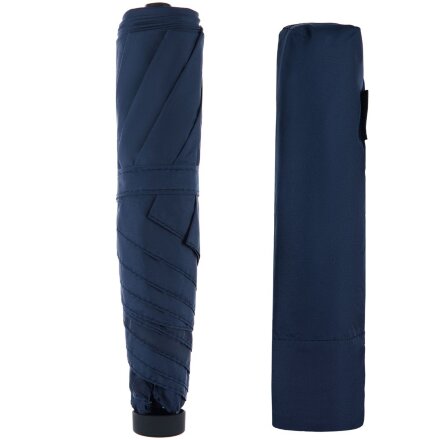 Зонт складной Zero Large, темно-синий Зонт складной Zero Large, темно-синий