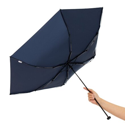 Зонт складной Zero Large, темно-синий Зонт складной Zero Large, темно-синий