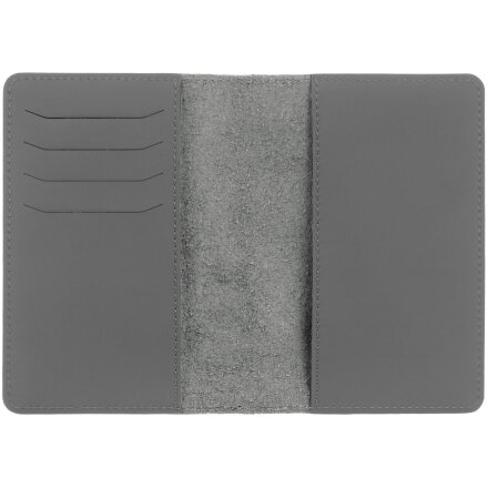 Обложка для паспорта Alaska, серая Обложка для паспорта Alaska, серая