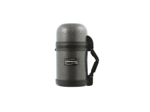 Термос из нерж. стали тм ThermoCafe HAMMP-800-HT, 0.8L, серый с нанесением логотипа