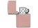 Зажигалка ZIPPO Classic с покрытием High Polish Rose Gold, латунь/сталь, розовое золото, 38x13x57 мм