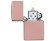 Зажигалка ZIPPO Classic с покрытием High Polish Rose Gold, латунь/сталь, розовое золото, 38x13x57 мм