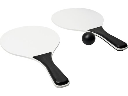 Набор для пляжных игр Bounce, черный Набор для пляжных игр Bounce, черный