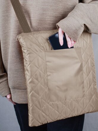 Плед для пикника Soft & Dry, бежевый Плед для пикника Soft & Dry, бежевый