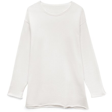 Лонгслив унисекс Siluetti Fuori, молочно-белый Лонгслив унисекс Siluetti Fuori, молочно-белый