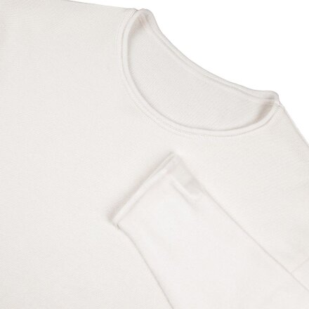 Лонгслив унисекс Siluetti Fuori, молочно-белый Лонгслив унисекс Siluetti Fuori, молочно-белый