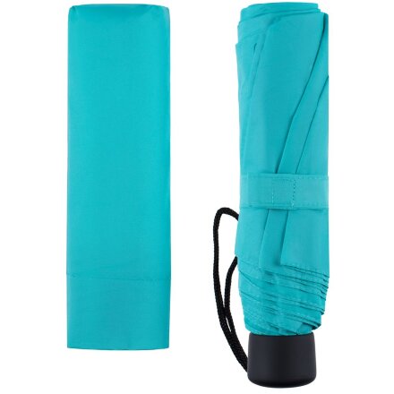 Зонт складной Trend Mini, бирюзовый Зонт складной Trend Mini, бирюзовый