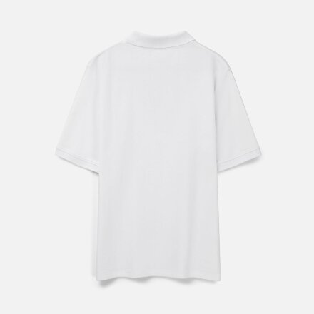 Рубашка поло унисекс Upswing, белая Рубашка поло унисекс Upswing, белая