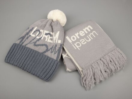 Шапка Joyful на заказ, полушерсть Шапка Joyful на заказ, полушерсть