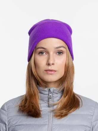 Шапка Urban Flow, ярко-фиолетовая Шапка Urban Flow, ярко-фиолетовая