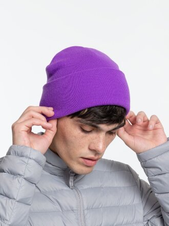 Шапка Urban Flow, ярко-фиолетовая Шапка Urban Flow, ярко-фиолетовая