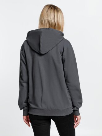 Толстовка на молнии с капюшоном Siverga 2.0, темно-серая (графит) Толстовка на молнии с капюшоном Siverga 2.0, темно-серая (графит)