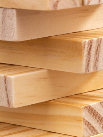 Игра «Деревянная башня мини», неокрашенная Игра «Деревянная башня мини», неокрашенная