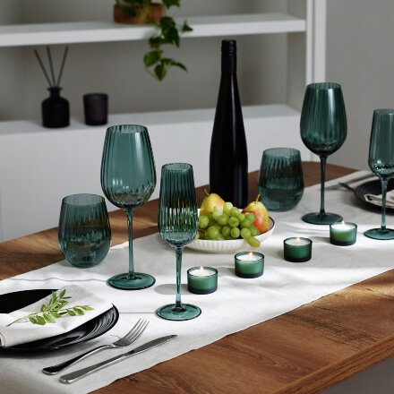 Бокал для вина Капри (Capri), зеленый Бокал для вина Капри (Capri), зеленый