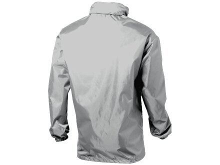 Ветровка Miami мужская с чехлом, серебристый Ветровка Miami мужская с чехлом, серебристый