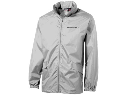 Ветровка Miami мужская с чехлом, серебристый Ветровка Miami мужская с чехлом, серебристый