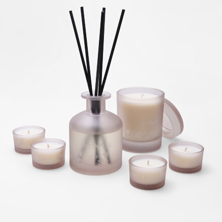 Ароматическая свеча Мизу (Mizu), бежевая Ароматическая свеча Мизу (Mizu), бежевая