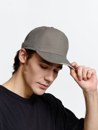 Бейсболка Long Beach, хаки с бежевым Бейсболка Long Beach, хаки с бежевым