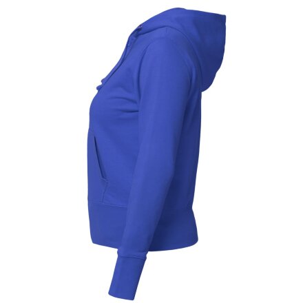 Толстовка женская Hooded Full Zip ярко-синяя Толстовка женская Hooded Full Zip ярко-синяя