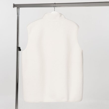 Жилет унисекс Oblako, молочно-белый Жилет унисекс Oblako, молочно-белый