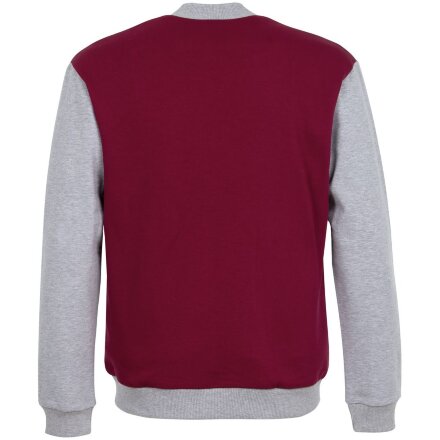 Бомбер College, бордовый Бомбер College, бордовый