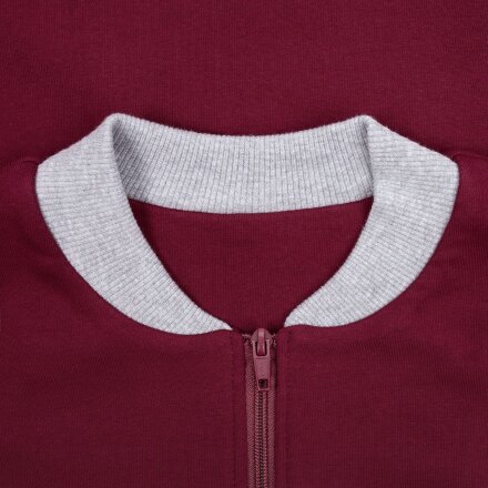 Бомбер College, бордовый Бомбер College, бордовый