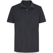 Рубашка поло унисекс Pacific, черная Рубашка поло унисекс Pacific, черная