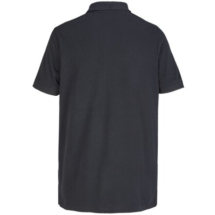 Рубашка поло унисекс Pacific, черная Рубашка поло унисекс Pacific, черная