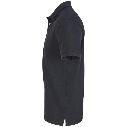 Рубашка поло унисекс Pacific, черная Рубашка поло унисекс Pacific, черная