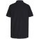 Рубашка поло унисекс Pacific, черная Рубашка поло унисекс Pacific, черная